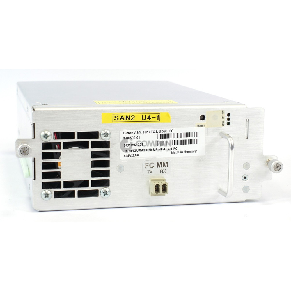 UF-HE-LTO4-FC QUANTUM LTO4 FC TAPE DRIVE FOR QUANTUM SCALAR I500 I2000